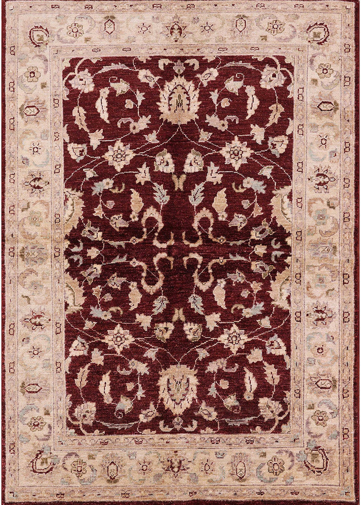 Ahgly Company Indoor Rectangle Mid-Century Modern Area Rugs, 2' x 4'