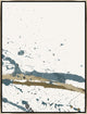 24x32 Winding Road V, Framed Artwork, Silver