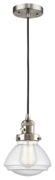 INNOVATIONS LIGHTING 201CSW-SN-G324 Olean 1 Light Mini Pendant With Switch