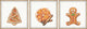 Best Christmas Cookies Triptych, 3-Piece Set, 24x24 Panels, 24x24