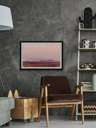 "Over the Horizon" Framed Painting Print, 45x30