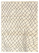 Oriental Weavers Marrakesh Ivory/Brown Tribal Indoor Area Rug 6'7"X9'1"