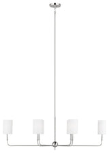 Foxdale LED Chandelier, Brushed Nickel