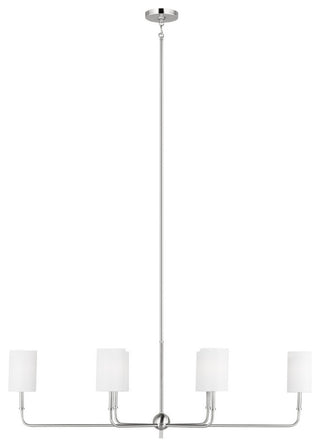 Foxdale LED Chandelier, Brushed Nickel