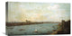 "The City of Westminster From Lambeth" Artwork, 22" x 11"
