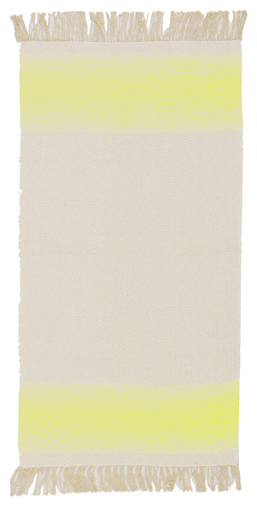 Surya Shine SHN-2002 8'x10' Rug, Bright Yellow/Khaki