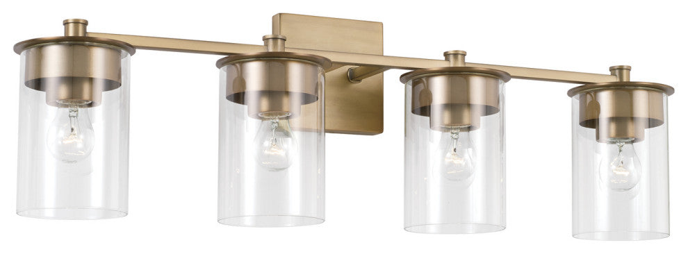 Capital Lighting, 146841AD-532, 29.5"Wx9"H 4-Light Vanity