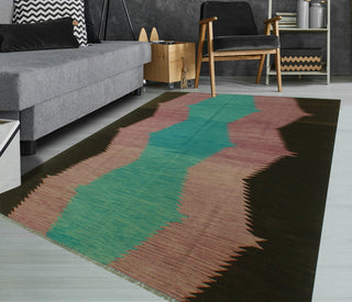 Winchester Kilim Jelani Green Rug