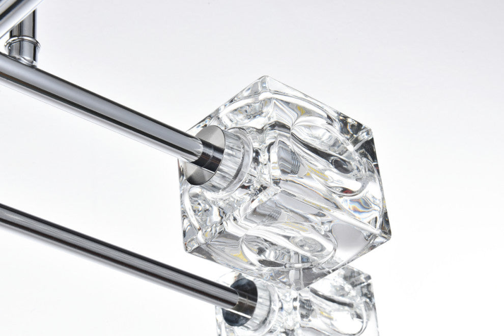32" Flush Mount, Chrome