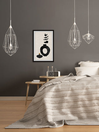 "Dramatic Display" Framed Painting Print, 30x45