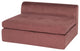 Lola Chianti Microsuede Fabric Modular Sofa, HGSN322