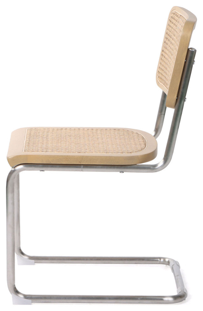 Arwan Natural Cane Dining Side Chair, Set of 2