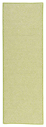 Outdoor Houndstooth Tweed OT69 Lime Indoor/Outdoor Area, Rectangular 10'x13'