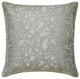Blue Jacquard Abstract Cushion Cover 14"x14" Throw Pillow Cover - Interlaced