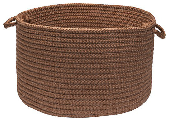 Colonial Mills Basket Simply Home Solid Cashew Round