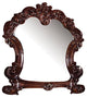 47"x3"x45" Cherry Wood Mirror