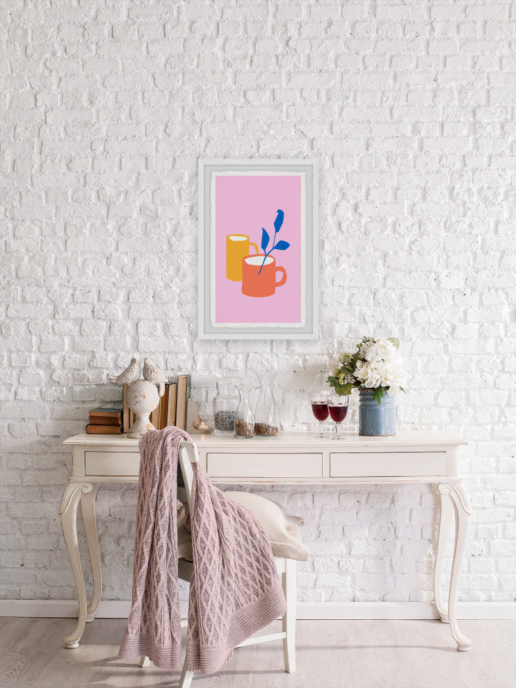"Milk Matters" Framed Painting Print, 16x24