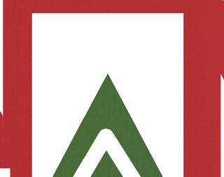 Merry Susan Holiday Geometric Print Kitchen Towel, Red