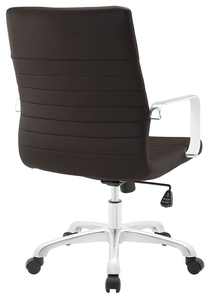 Brown Finesse Mid Back Office Chair