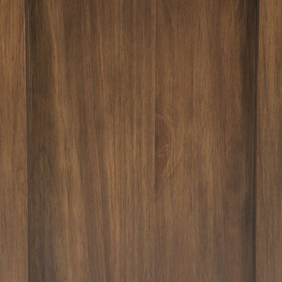 Artisan SOLID WOOD Bedside Table in Rustic Natural Aged Brown