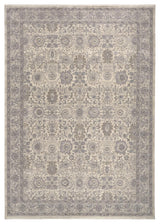 Weave & Wander Gilford Beige/Gray 7'10"x9'10" Power Loomed Area Rug