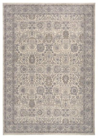 Weave & Wander Gilford Beige/Gray 7'10"x9'10" Power Loomed Area Rug
