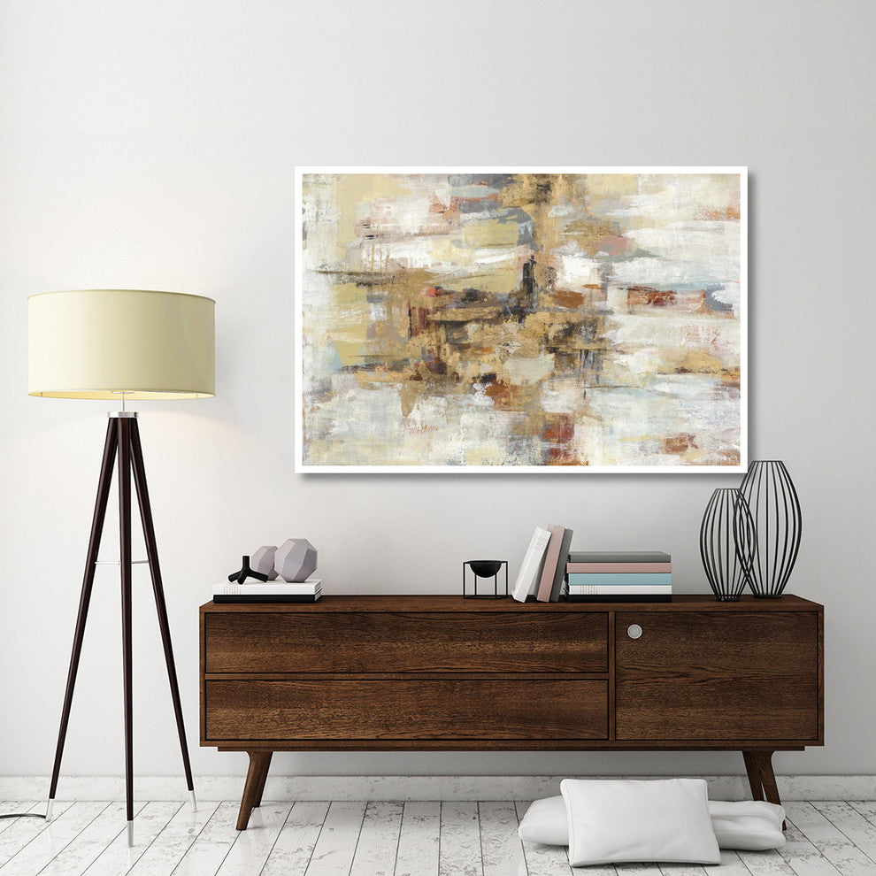 "Old Bridge Reminiscence" Digital Paper Print by Silvia Vassileva, 62"x42"