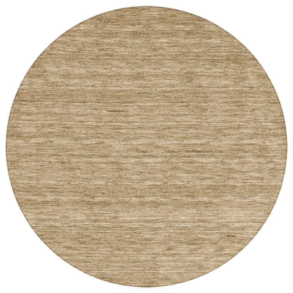 Dalyn Rafia RF100 Taupe 12'x12' Round Rug