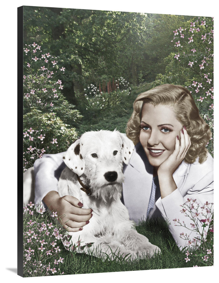 "Jean Arthur" Stretched Canvas Giclee by Hollywood Photo Archive, 30x40"
