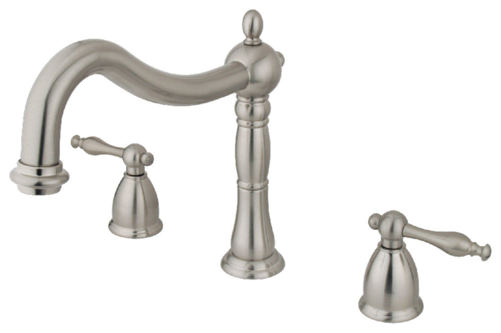 Kingston Brass Roman Tub Faucet, Brushed Nickel