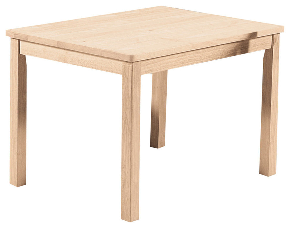 International Concepts Unfinished Mission Kids Table