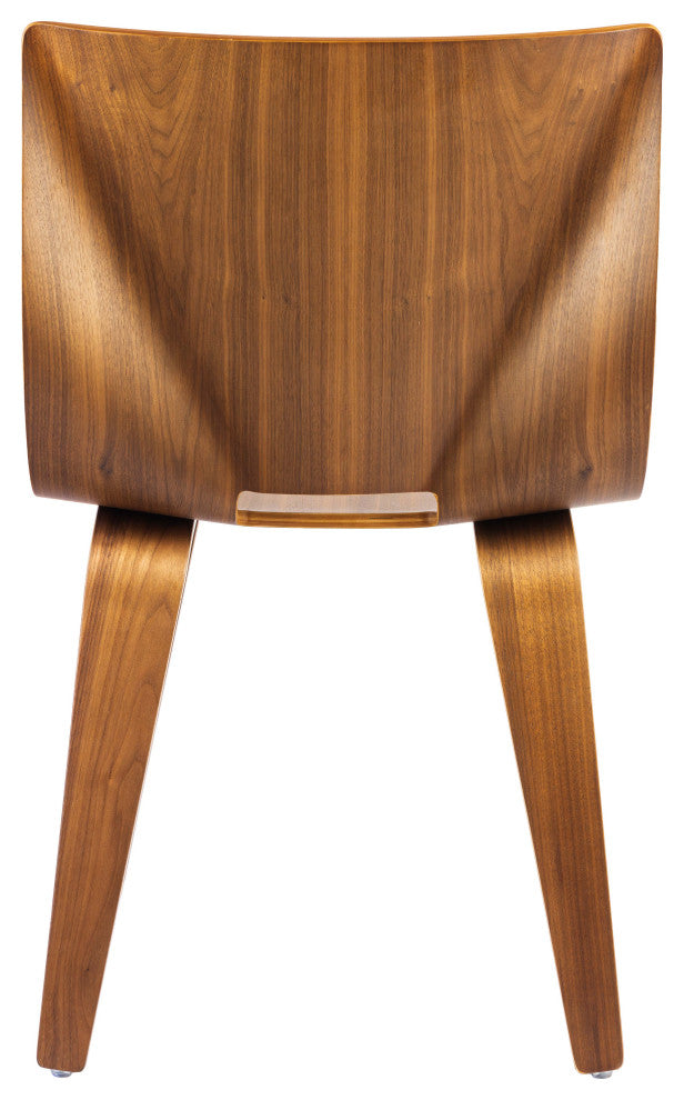 V Wide Chair, Walnut
