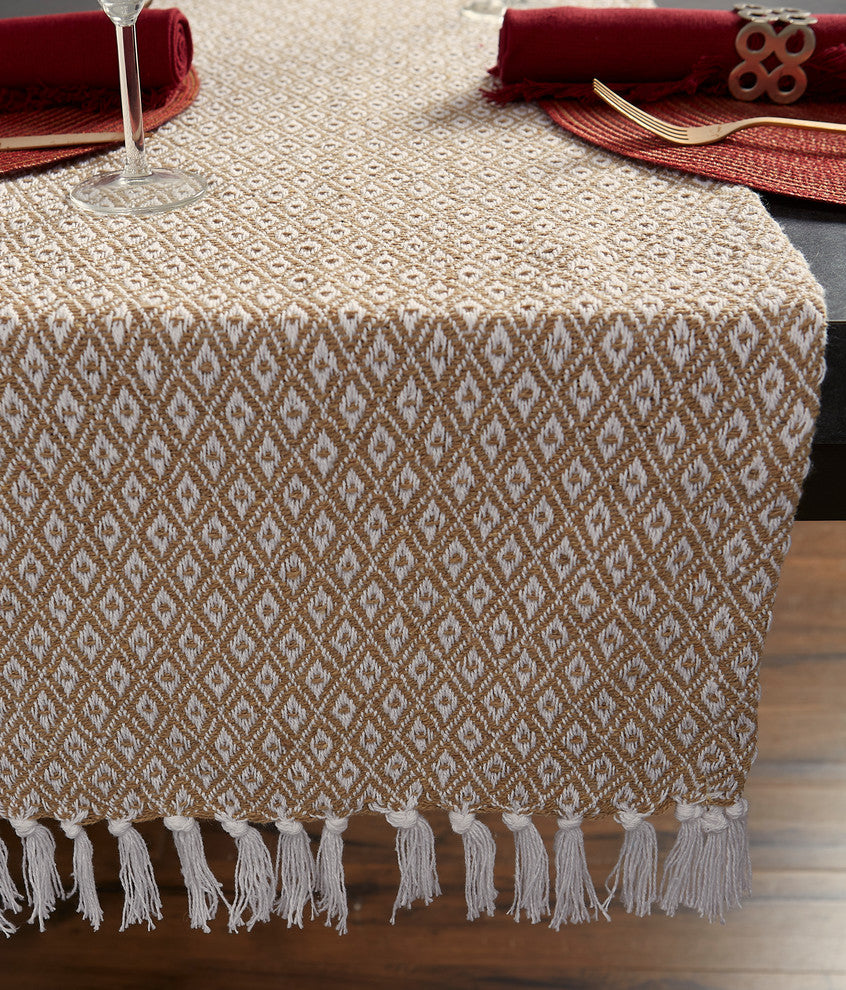Stone Mini Diamond Table Runner 15X72