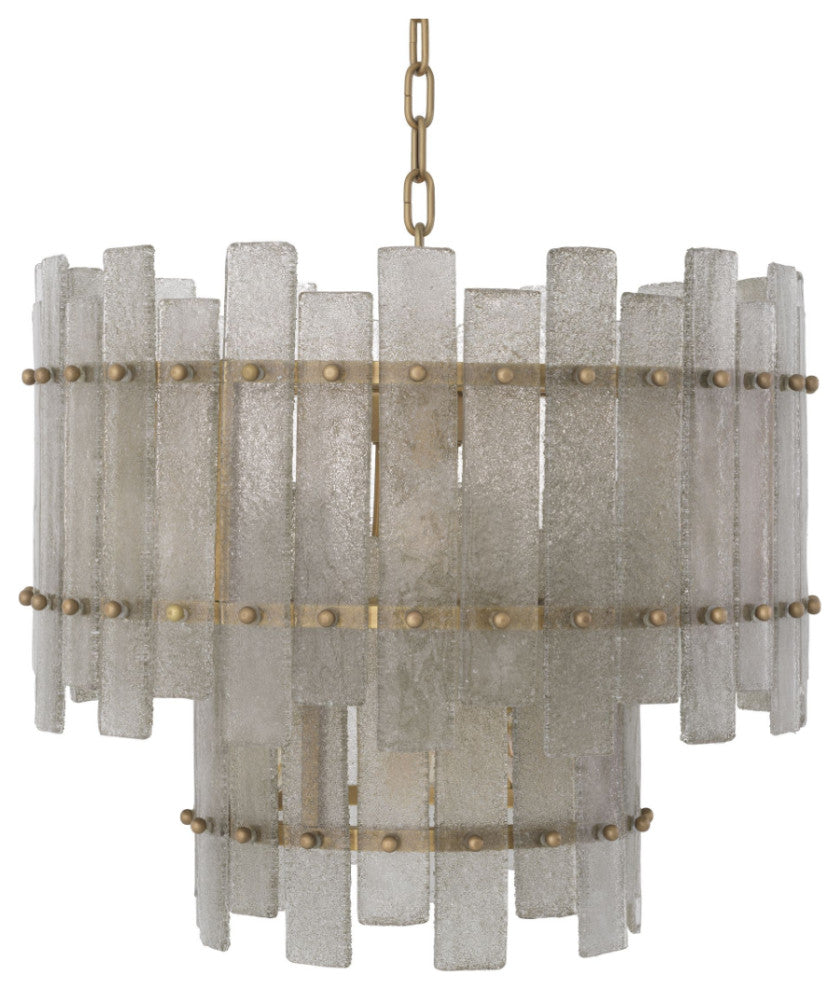 Frosted Hand-Blown Glass Chandelier | Eichholtz Caprera