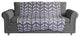 Tire Track Pattern in Purple Fleece Blanket