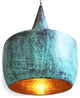Verdigris Copper Lantern Large