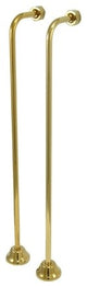 Kingston Brass Single Offset Bath Supply, Polished Brass