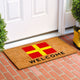 Calloway Mills Nautical Personalized Doormat Doormat, Letter R