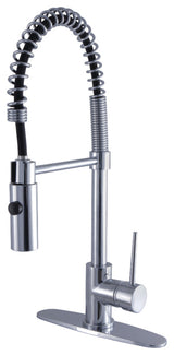 LS8771NYL New York Single-Handle Pre-Rinse Kitchen Faucet, Polished Chrome