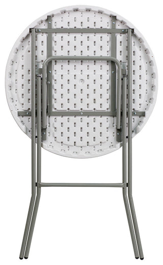 32RD White Plastic Folding Bar