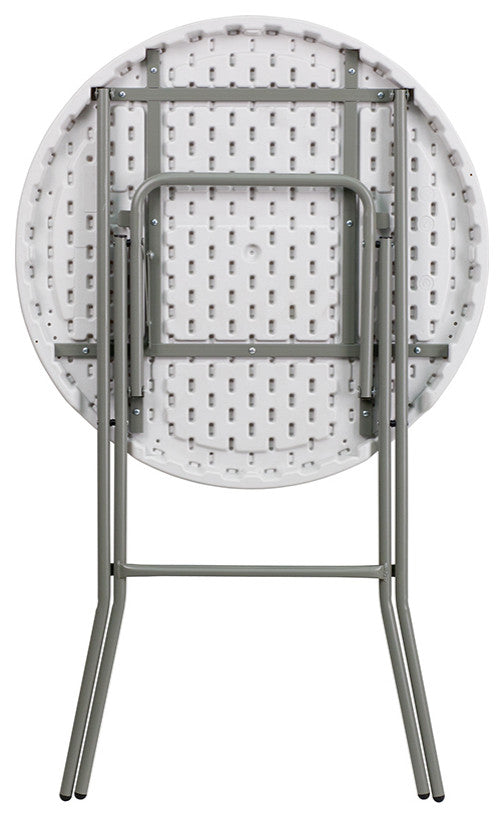 32RD White Plastic Folding Bar