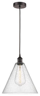 Innovations 616-1P-OB-GBC-124-LED 1-Light Mini Pendant, Oil Rubbed Bronze