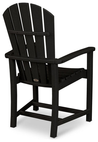 Polywood Palm Coast Dining Chair, Black