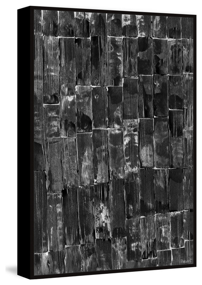 "Moments of Confusion" Floater Framed Painting Print on Canvas, 40x60
