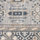 Blu Thames Area Rug, Gray, 2' x 3', Geometric