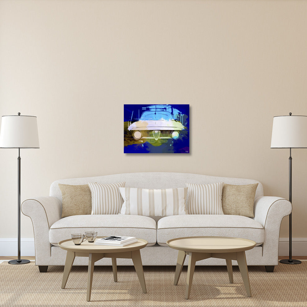 "Alfa Romeo Watercolor" Fine Art Print