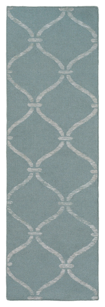 Surya Stallman SLM-1035 9'x13' Rug, Medium Gray/Ivory