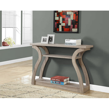 Accent Table, Dark Taupe