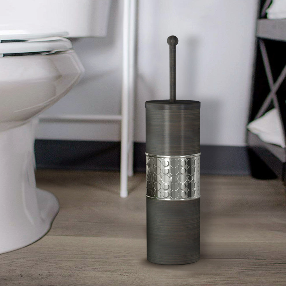 nu steel Flannel Mod Toilet Brush Holder