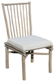 Bamboo Dining Chair, Cream